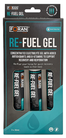 Foran ReFuel Gel 3 x 30 ml elektrolity w żelu z witaminami 